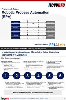 [GET] PDF EBOOK EPUB KINDLE Robotic Process Automation (RPA): Business Presentation (FlevyPro Framew