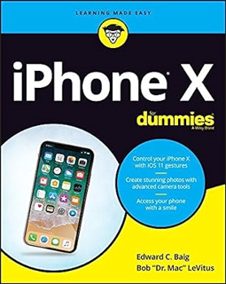 Download EBOoK@ iPhone X For Dummies $BOOK^ By  Edward C. Baig (Author),