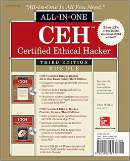 Download⚡️(PDF)❤️ CEH Certified Ethical Hacker Bundle, Third Edition (All-in-One) Full Audiobook