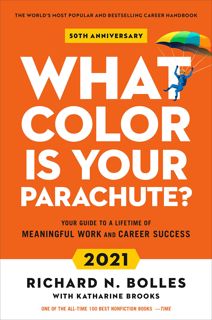 ((Read_[P.D.F])) What Color Is Your Parachute  2021  Your Guide to a Lifetime of Meaningful Work a