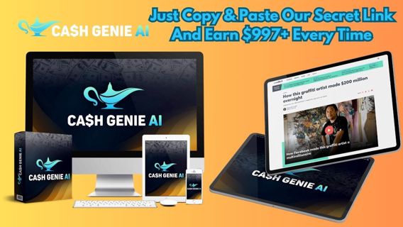 Cash Genie AI Review – Just Copy & Paste Our Secret Link And Earn $997+ Every Time