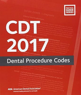 EPUB Download CDT 2017 : Dental Procedure Codes Written  American Dental Association (Author)  *Ful
