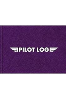 DOWNLOAD PDF Pilot Log: Pilot Logbooks (Purple) by Howard Sky