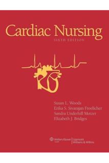 (PDF FREE) Cardiac Nursing by Susan L. Woods