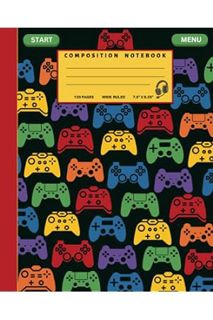 Free PDF Video Game Composition Notebook: Colorful Design, Gamer Aesthetic for Kids, Boys, Teens, Gi