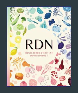 Download Online Registered Dietitian Nutritionist Cute Rainbow Food Notebook | Composition notebook