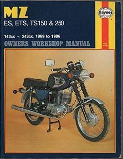 P.D.F.❤️DOWNLOAD⚡️ Mz Es, Ets, ts 150 and 250 Owners Workshop (Motorcycle Manuals) Full Books