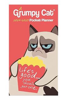 (Download) (Ebook) 2024-2025 Grumpy Cat Pocket Planner by Trends International