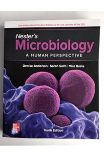 PDF DOWNLOAD ISE Nester's Microbiology: A Human Perspective by Denise G. Anderson Lecturer