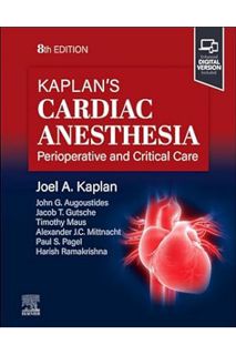 DOWNLOAD PDF Kaplan's Cardiac Anesthesia by Joel A. Kaplan MD