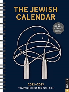 ^Epub^ The Jewish Calendar 16-Month 2022-2023 Planner: Jewish Year 5783 -  The Jewish Museum New Yo