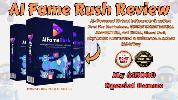 AI Fame Rush Review – The Power of AI Virtual Influencers & Makes $629/Day