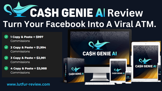 Cash Genie AI Review – Turn Your Facebook Into A Viral ATM.