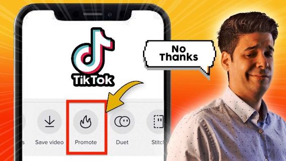 Cara Membatalkan Promosi di TikTok