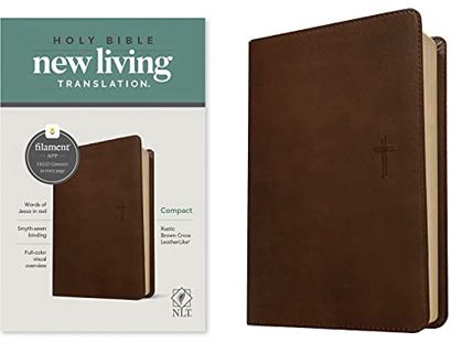 Get PDF EBOOK EPUB KINDLE NLT Compact Bible, Filament-Enabled Edition (Red Letter, LeatherLike, Rust