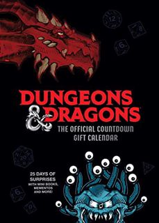 [READ] PDF EBOOK EPUB KINDLE Dungeons & Dragons: The Official Countdown Gift Calendar: 25 Days of Mi