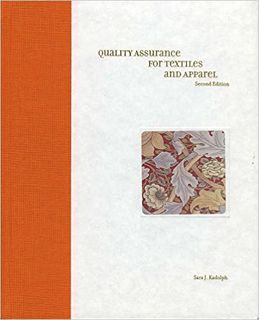 [PDF] ✔️ eBooks Quality Assurance for Textiles and Apparel 2nd Edition Full Audiobook