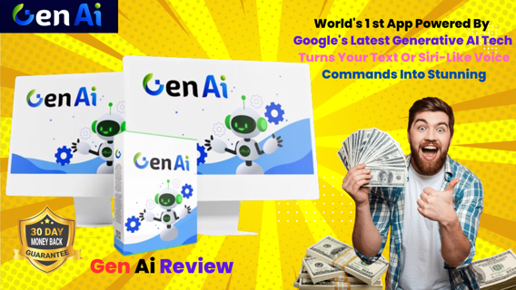 Gen Ai Review - World's 1 st App Powered By Google's Latest Generative AI Tech Turns Your Text