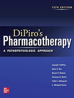 READ PDF 💜 DiPiro's Pharmacotherapy: A Pathophysiologic Approach, 12th Edition Support Mac