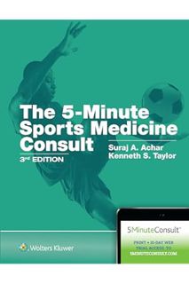 (Ebook Download) 5-Minute Sports Medicine Consult by Dr. Suraj Achar MD