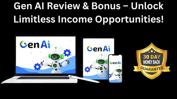 Gen AI Review & Bonus – Unlock Limitless Income Opportunities!