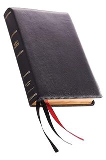 (Ebook Download) KJV Holy Bible: Giant Print with 53,000 Cross References, Black Premium Goatskin Le