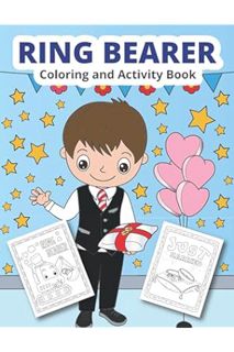 (PDF Free) Ring Bearer Coloring and Activity Book: Wedding coloring and activity book for boys by Wi