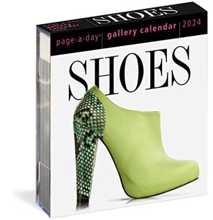 [PDF Mobi] Download Shoes Page-A-Day Gallery Calendar 2024: Everyday a New Pair to Indulge the Shoe
