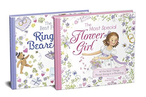 [Get] EBOOK EPUB KINDLE PDF The Flower Girl and Ring Bearer 2-Book Wedding Gift Set: The Perfect Pic