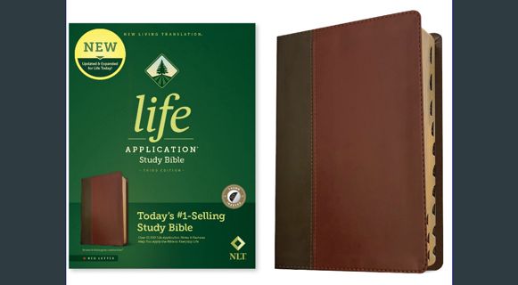 (DOWNLOAD PDF)$$ 💖 NLT Life Application Study Bible, Third Edition (Red Letter, LeatherLike, Br