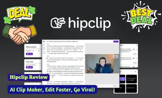 ⭐🎯  Hipclip Review | AI Clip Maker | Lifetime Deal🚀⭐
