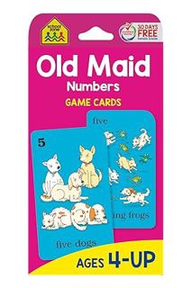 (Ebook Free) School Zone - Old Maid Numbers Game Cards - Ages 4+, Preschool, Kindergarten, 1st Grade