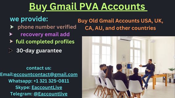 buy gmail PVA accounts