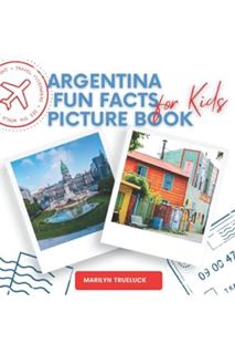 FREE PDF Argentina Fun Facts Picture Book for Kids: An Educational Country City Travel Photography P