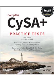 Free Pdf CompTIA CySA+ Practice Tests: Exam CS0-003 by Mike Chapple