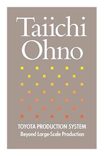 Ebook Download Toyota Production System by Taiichi Ohno