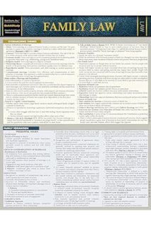 (PDF Free) Family Law: A Quickstudy Laminated Reference Guide by Inc Barcharts