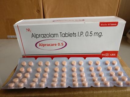 Buy Alprazolam tablets  L.P 0.5 mg France,  without a prescription with discreet delivery