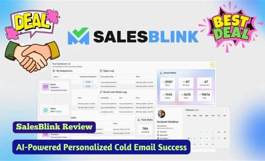 ⭐🎯 SalesBlink Review | AI Cold Email Success | Lifetime Deal🚀⭐