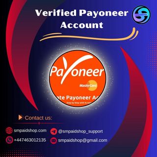 Buy Verified Payoneer Account-Smpaidshop 100% Best Payoneer Account