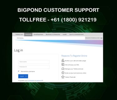 Bigpond Technical Support +61 (1800) 921219