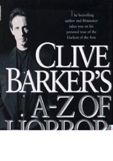 (PDF) Free READ Clive Barker's A-Z of Horror: Compiled by Stephen Jones