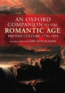 (PDF) Free READ An Oxford Companion to the Romantic Age: British Culture 1776-1832