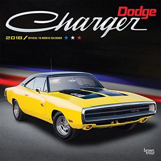 [READ] EPUB KINDLE PDF EBOOK Dodge Charger 2018 12 x 12 Inch Monthly Square Wall Calendar with Foil