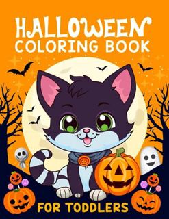 [PDF-EPub] Download Halloween coloring book for toddlers: 50 Super Cute and Easy Halloween Illustrat