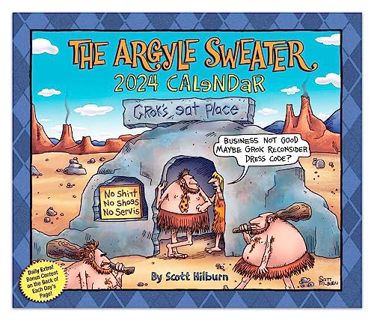[Read-Download] PDF The Argyle Sweater 2024 Day-to-Day Calendar