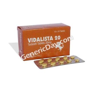 Vidalista 20 mg - Safest medicine | Order Now | Genericday.com