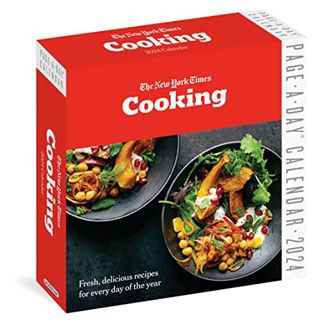 [download] pdf New York Times Cooking Page-A-Day Calendar 2024: Fresh Delicious Recipes For Every Da