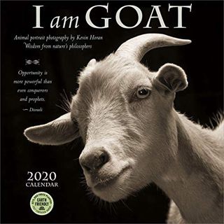 [ACCESS] [EBOOK EPUB KINDLE PDF] I Am Goat 2020 Wall Calendar: Animal Portrait Photography and Wisdo