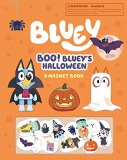 FREE [EPUB & PDF] Boo! Bluey's Halloween: A Magnet Book